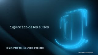 Significado de los avisos de Conga WinDroid 970 y 980 Connected [upl. by Rebba]