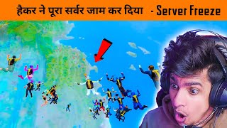 😱 Server Freeze Hacker is Back in BGMI  This Hacker Crash BGMI server Live  BandokBaaz [upl. by Eirrem]