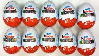 12 Kinder Surprise Eggs Star Wars and Magic Toys [upl. by Eedrahc]