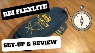 REI FlexLite Chair SetUp and Review [upl. by Agn]