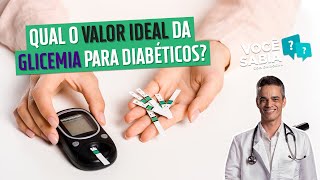 Você Sabia Qual o Valor Ideal da Glicemia Para Diabéticos 💲🩸 [upl. by Hartley]