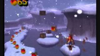 Crash Bandicoot The Wrath Of Cortex  106 amp All Platinums Part 1 Arctic Antics [upl. by Maible]