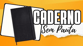 Caderno Sem Pautas Cambridge Tilibra folhas creme 90gm² [upl. by Yelha420]