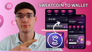 How To Easily Transfer Sweatcoin To Sweat Wallet 2024 [upl. by Auqemahs733]