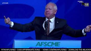 LIVE Gov Tim Walz Addresses AFSCME Members  AFSCME 46th International Convention [upl. by Weinrich]