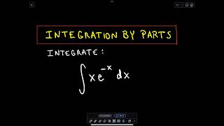 ❖ Integration by Parts Made Easy ❖ [upl. by Gerda]