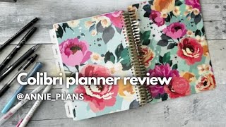 Colibri customizable planner review [upl. by Atiuqaj]