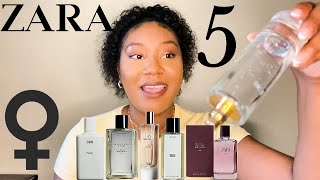 TOP 5 BEST ZARA PERFUMES FOR WOMEN 2022  MOST COMPLIMENTED FRAGRANCES THAT ARE AFFORDABLE [upl. by Ahsinar]