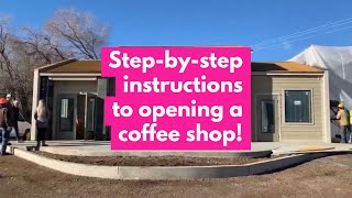 How to start a coffee shop  The first steps [upl. by Fugazy]