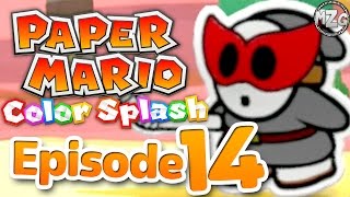 The Shy Bandit  Paper Mario Color Splash Gameplay  Episode 14 [upl. by Alel]