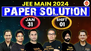 JEE Mains 2024  Paper Solution  31st Jan Shift 1  JEEVedantu [upl. by Enelegna529]