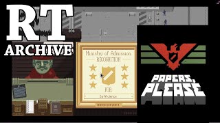 RTGame Streams Papers Please [upl. by Neelak632]