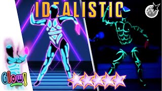 Idealistic  Just Dance® Unlimited  Luz Neon MEGASTAR Gameplay [upl. by Winola]