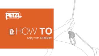 HOW TO belay with GRIGRI [upl. by Griff]