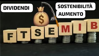 🔑💰QUALI SONO I DIVIDENDI PIÙ SICURI  🔑💰 [upl. by Kaczer]