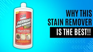 Review of Overnight Stain Remover for Oil Stains [upl. by Amoakuh]