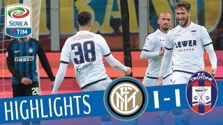 Inter  Crotone 11  Highlights  Giornata 23  Serie A TIM 201718 [upl. by Floridia]