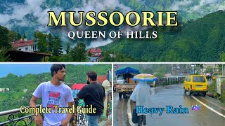 Mussoorie Complete Tour Guide  Mussoorie Tour Vlog  Mussoorie Tourist Places  Mussoorie Trip ⛰️☔️ [upl. by Stephana]