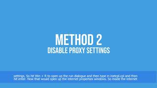 Fix 500 Internal Privoxy Error [upl. by Eelac]