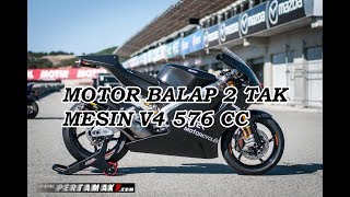 Suara Motor Balap Suter MMX 500 2 Tak Knalpot Akrapovič [upl. by Irrol]