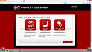 How to port forward virgin media super hub [upl. by Che920]