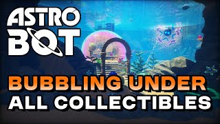 Astro Bot  Bubbling Under All Collectible Locations Bots Puzzle Pieces amp Trophy [upl. by Wagner299]