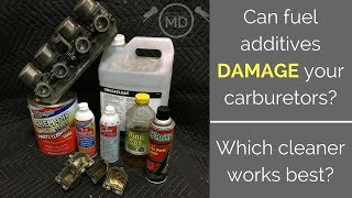 Carb Cleaners and Fuel Additives What Works [upl. by Livingstone]