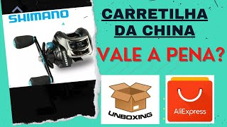 Carretilha Shimano da china  Vale a Pena Confira esse unboxing da china [upl. by Kale750]