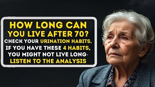 How Long Can You Live After 70 You Can Tell by Looking at Your Urination Habits [upl. by Asiaj]