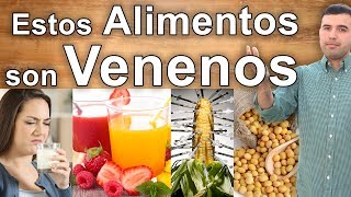 Alimentos Que Son Un VENENO y Te Dicen que Son Saludables  Cuidado con la Soja Leche Maíz y Jugos [upl. by Anitnoc666]