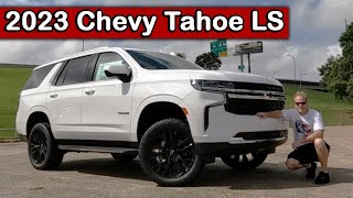 2023 Chevrolet Tahoe LS  Is It The BEST Trim Level For The Value [upl. by Bradney]