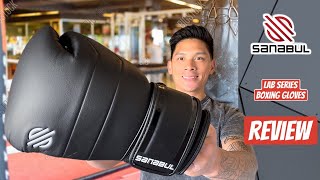 Sanabul Lab Series Pro Boxing Gloves REVIEW MY FAVORITE SANABUL GLOVES SO FAR [upl. by Annaillil]