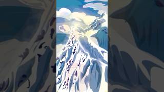 Jayawijaya Snow Peak Mount Expressionist Digital Painting [upl. by Aihsyak]