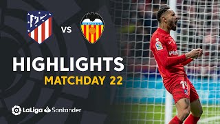 Resumen de Atlético de Madrid vs Valencia CF 32 [upl. by Shulock378]