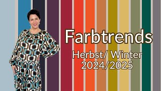 Farbtrends HerbstWinter 20242025🍂⛄️ [upl. by Creamer]