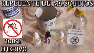 REPELENTE DE MOSQUITOS CASERO 100 EFECTIVO EFICAZ Y GARANTIZADO [upl. by Anelac]