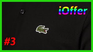 UNBOXING  Polo Lacoste  IOFFER [upl. by Odlavu]