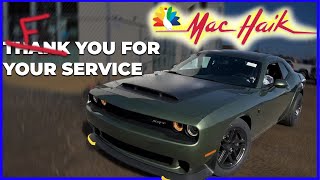 Mack Haik Dealer Sells US Soldiers Dodge Demon 170 WHILE IN IRAQ [upl. by Aniale]