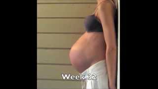 Preg archive twin pregnancy full progression [upl. by Aljan820]