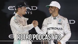 Największa rywalizacja ery hybrydowej  Hamilton vs Rosberg 2016  Retro Podcast 3 [upl. by Adnuhsat]