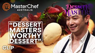 Will Reynold Poernomo Be Eliminated Again  MasterChef Australia Dessert Masters  MasterChef World [upl. by Annaerdna312]