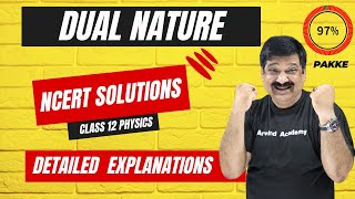 👉DUAL NATURE🟠 Class 12 Physics NCERT Solutions of Dual Nature 💥Detailed Explanations NCERT Solutions [upl. by Ellivnarg]