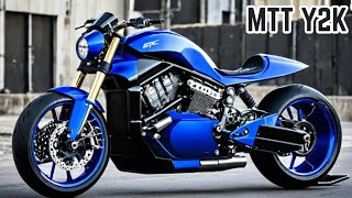 The Ultimate Guide to the MTT Y2K Motorcycle The Worlds First TurbinePowered Superbike [upl. by Thekla]