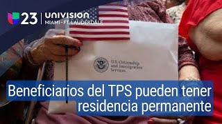 Beneficiarios del TPS serían elegibles para obtener la residencia permanente conoce los requisitos [upl. by Enilekcaj]