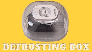 Can this defrosting box thaw your whole chicken faster  Defrosting Box  GADGETS REVIEW [upl. by Rosenblum]