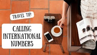 Calling International Numbers  How to Dial Abroad [upl. by Floridia]