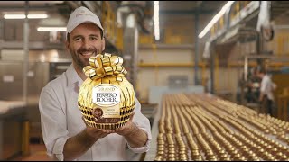 How Ferrero Rocher is Made [upl. by Adaran791]