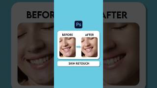 Skin SofteningSmoothening Using Photoshop adobephotoshop shorts [upl. by Ylremik308]