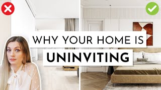 9 DECORATING MISTAKES THAT MAKE YOUR HOME UNINVITING🥶 [upl. by Kletter274]