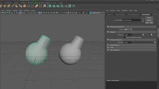 How to use a blendshape deformer in Maya [upl. by Ednalrym693]